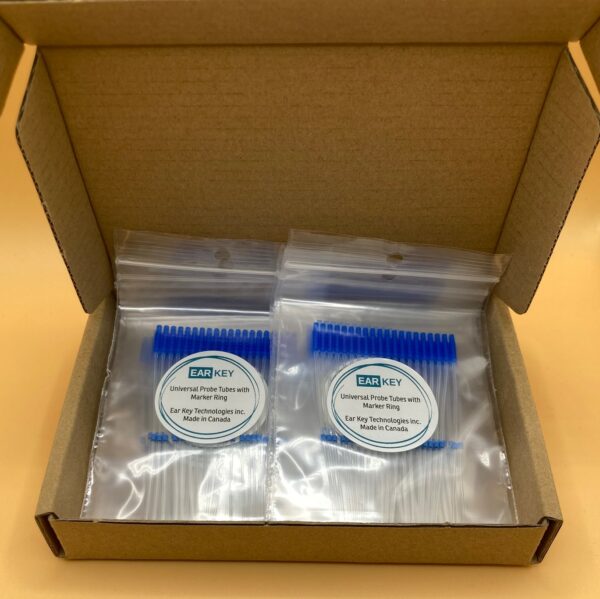 Box of 12 packs of EAR KEY REM probe tubes